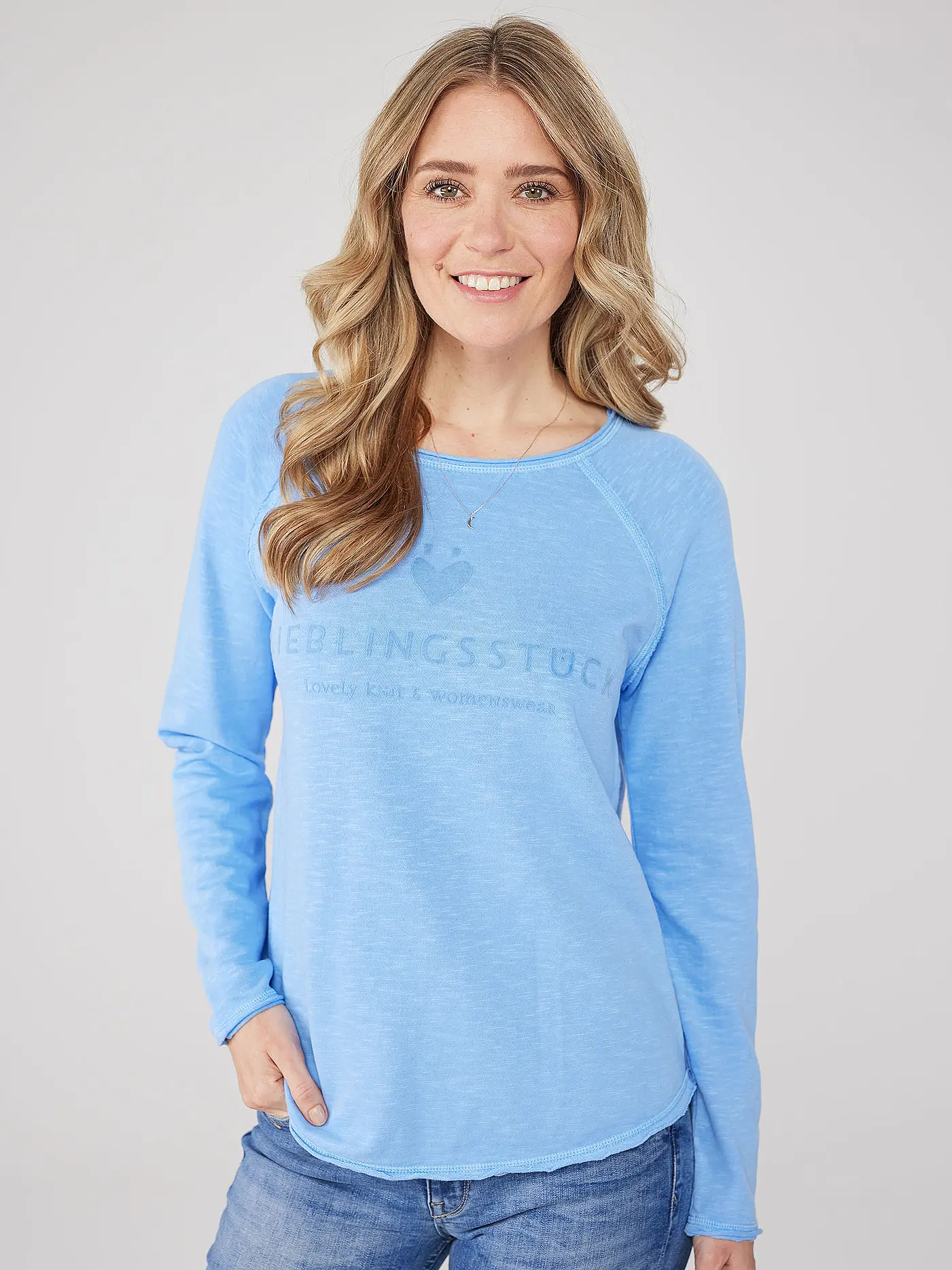 LIEBLINGSSTÜCK | Sweater CATHRINAEP | hellblau